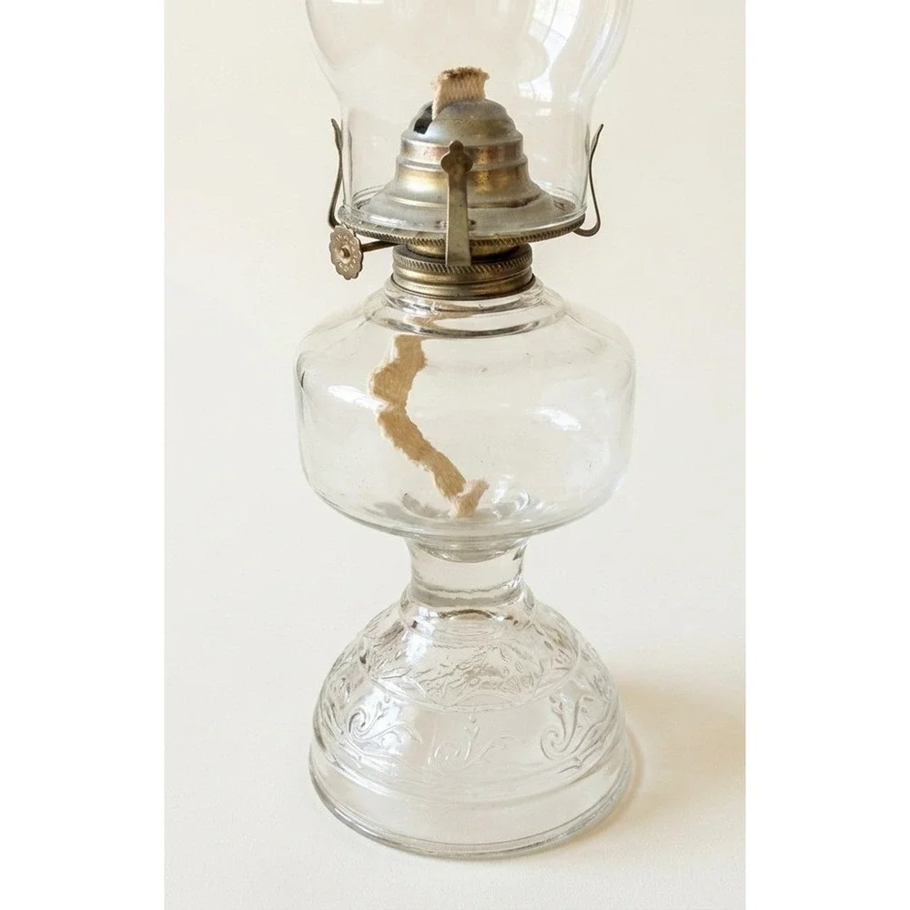 Hurricane Lamp Seagram's Benchmark Premium Bourbon Logo, Man Cave16.5